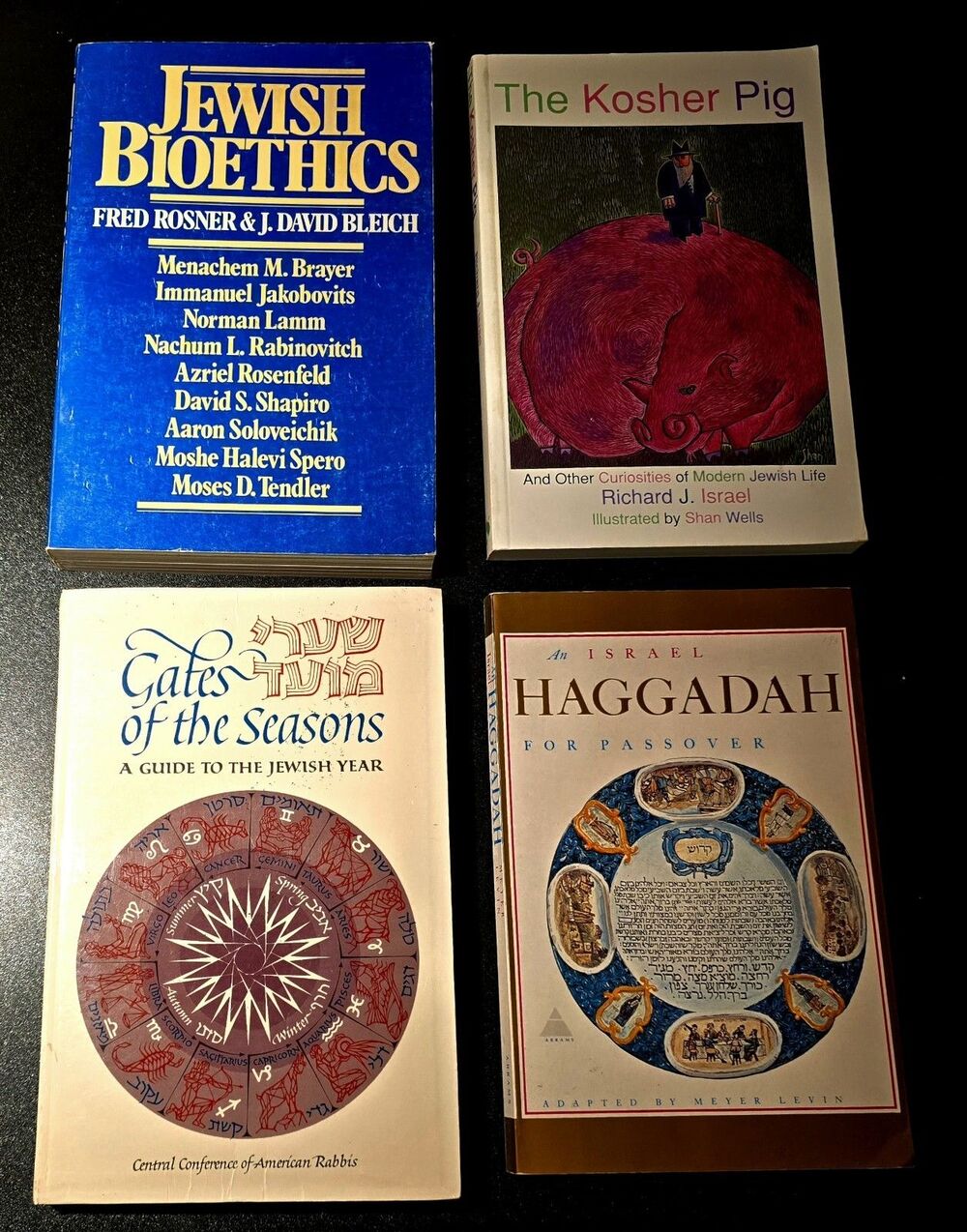 Judaism,  Jewish Biometrics, Kosher, Haggada, Seasons 4 Estate Books. Lot # 5